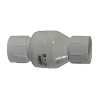 PVC SPRING CHECK VALVE SXS 1/2 Image