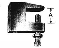 TOP BEAM CLAMP 1/2 ROD Image