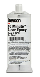 DEVCON 10 MIN EPOXY CLEAR Image