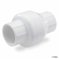 PVC SWING CHECK VALVE SXS 11/2 Image