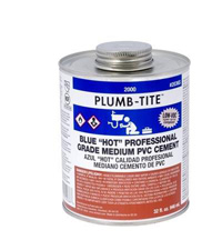 PVC CEMENT MED BODY BLUE QT Image