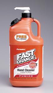 FAST ORNG W/PUMICE & PUMP GAL Image