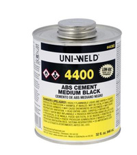 ABS CEMENT BLACK 1/4PT Image