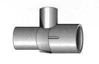 SCH 40 VENT TEE 11/2X11/2X3/4 Image