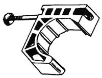 PLASTIC TUBE TALLON CLAMP Image