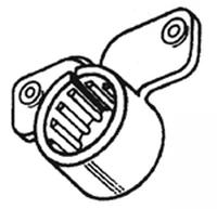 PLASTIC SUSPENSION CLAMP Image