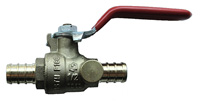 1/2 PEX STR STOP CP W/DRAIN NL Image