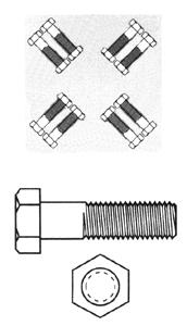 BUTTERFLY VALVE BOLT KIT 10 Image