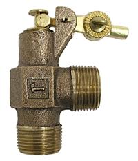BRASS ALLOY FLOAT VALVE 1 MPT NL Image