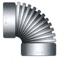 CORR 90 ELBOW 1/4 BEND HXH 3 Image