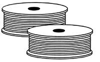 MANAPAC 500 REEL BL 3/8(1/2OD) Image