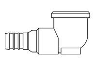 PEX DROP EAR ELL NL 1/2PX1/2F Image