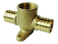 PEX DROP EAR TEE NL 1PX1PX3/4F Image