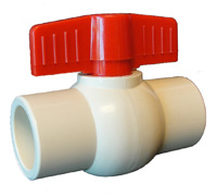 CPVC MIP BALL VLV 1 CTS PTFE Image