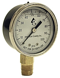 LIQUID GAUGE STL 60# 2 D 1/4BM Image