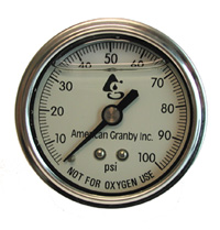 LIQUID GAUGE SS 60# 2 D 1/4BM Image