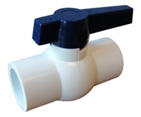 PVC MIP BALL VLV 1/2  SXS EPDM Image
