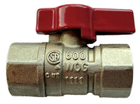 BRASS GAS VLV CSA/UL 1  TXT Image