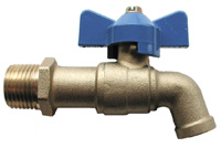 BRS HOSE BIB 1/4 TRN NHT 1/2NL Image