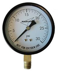 PRESS GAUGE STL 30# 2 D 1/4 BM Image
