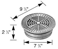 GRATE ROUND BLACK 10 Image