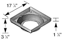 LOW PROFILE ADAPTER 18X18 Image