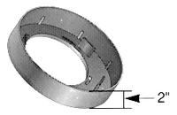UNIVERSAL OUTLET REDUCER RING Image