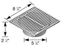 GRATE SQUARE GREEN 9 Image