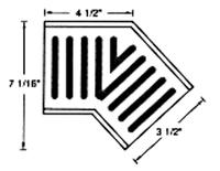 SPEE-D 45 ELBOW W/GRATE GRAY Image