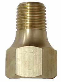 BRASS SNUBBER 1/4  MPT X FPT Image