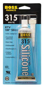 SILICONE 3 OZ TUBE CLEAR 315 Image