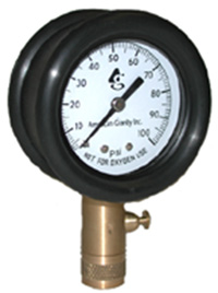 PRESSURE TEST GAUGE 0-100 PSI Image