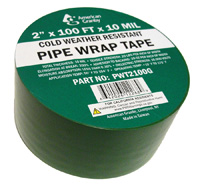 PIPE WRAP TAPE 1INX100FTX10MIL GREEN Image