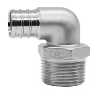 SS304 PEX X MPT ELBOW 3/4 Image