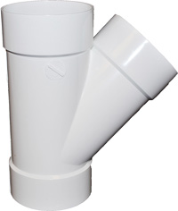 PVC 45 WYE HXHXH 3 Image