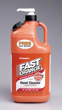Fast Orange Permatex 25219 Pumice Lotion Hand Cleaner with Pump, 128 Fluid  Ounce