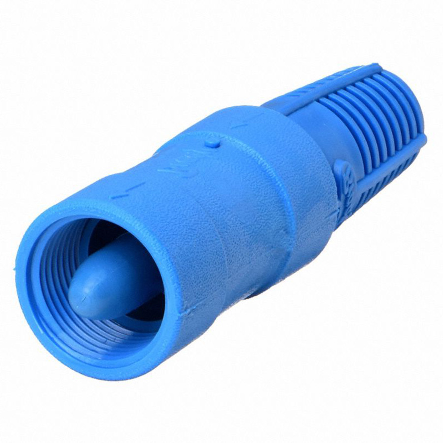 American Granby 1-1/4" Blue Plastic Foot Valve - 175PSI