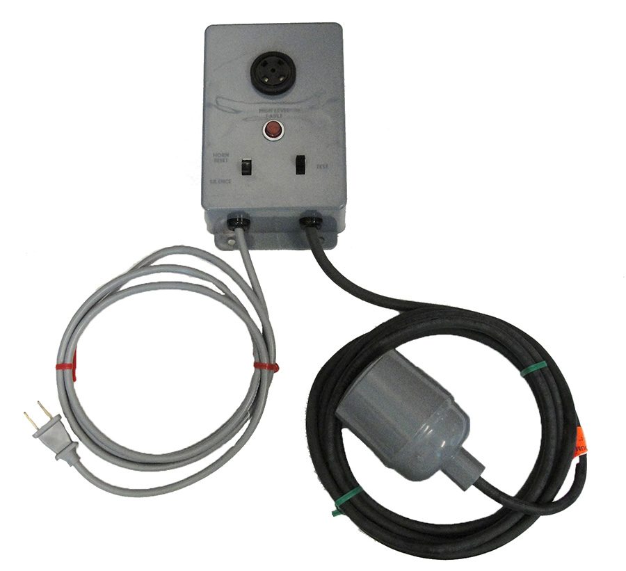 ALARM HI WTR 115V 10FT FLT CRD Image