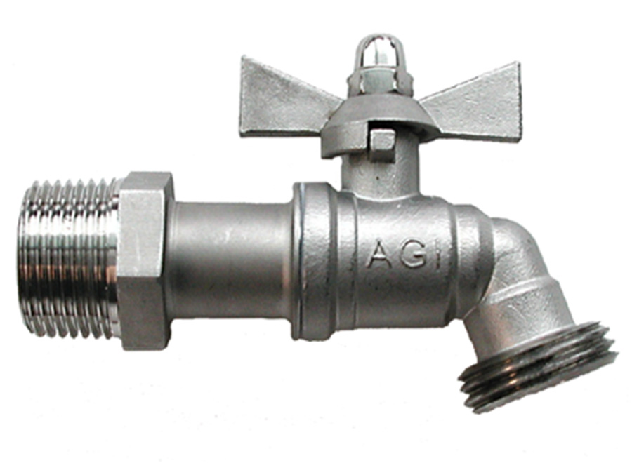 SS HOSE BIBB 1/4 TURN 1/2 Image