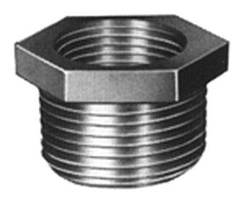 BLACK MALL HEX BUSH 11/4X1/2 Image