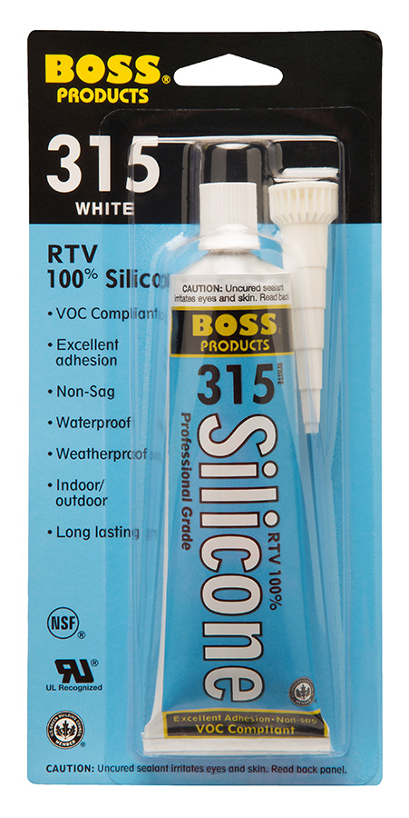 SILICONE 3 OZ TUBE CLEAR 315 Image