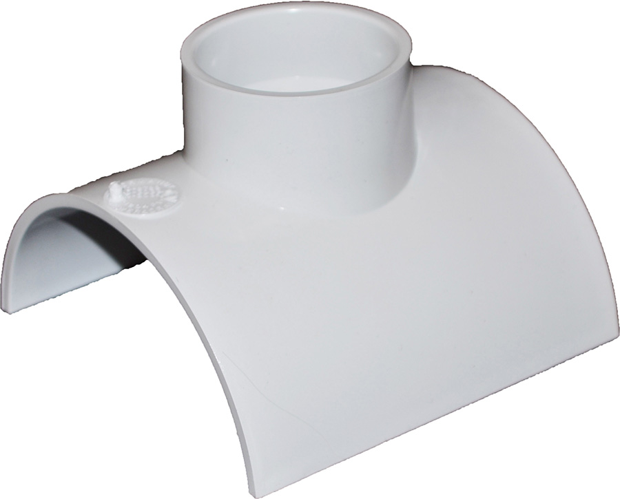 PVC SADDLE TEE PIPE&HUB 4X11/2 Image